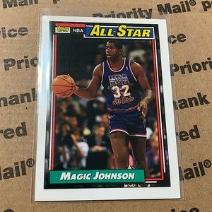 Magic Johnson ‘92 Topps All Star Card No. 126